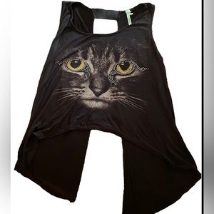 Sparkle Cat eyes blouse